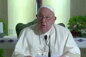 Papa Francesco in udienza